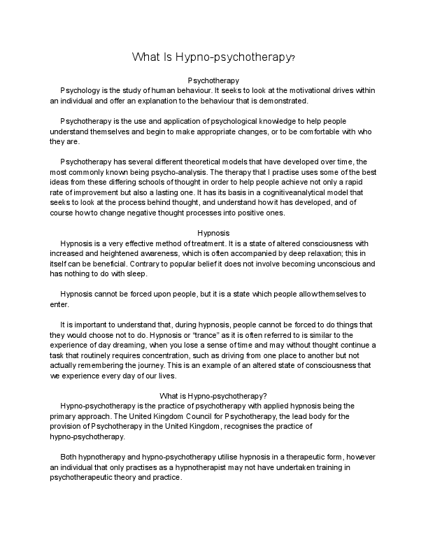 What Is Hypno-psychotherapy.pdf