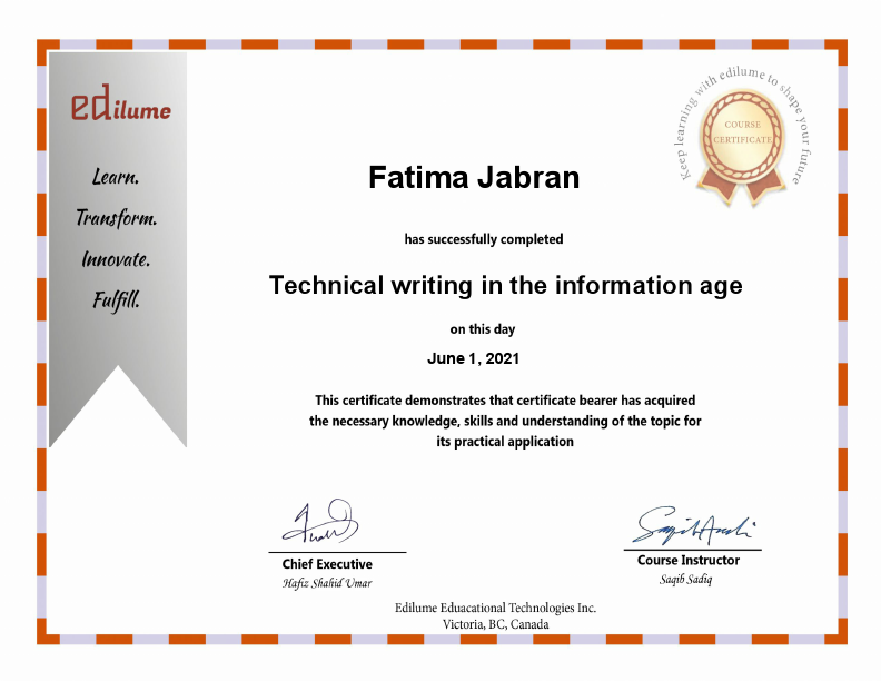 Fatima-Jabran-Technical-writing-in-the-information-age-Certificate-Technical-Writing-FREE-Course-edilume.pdf