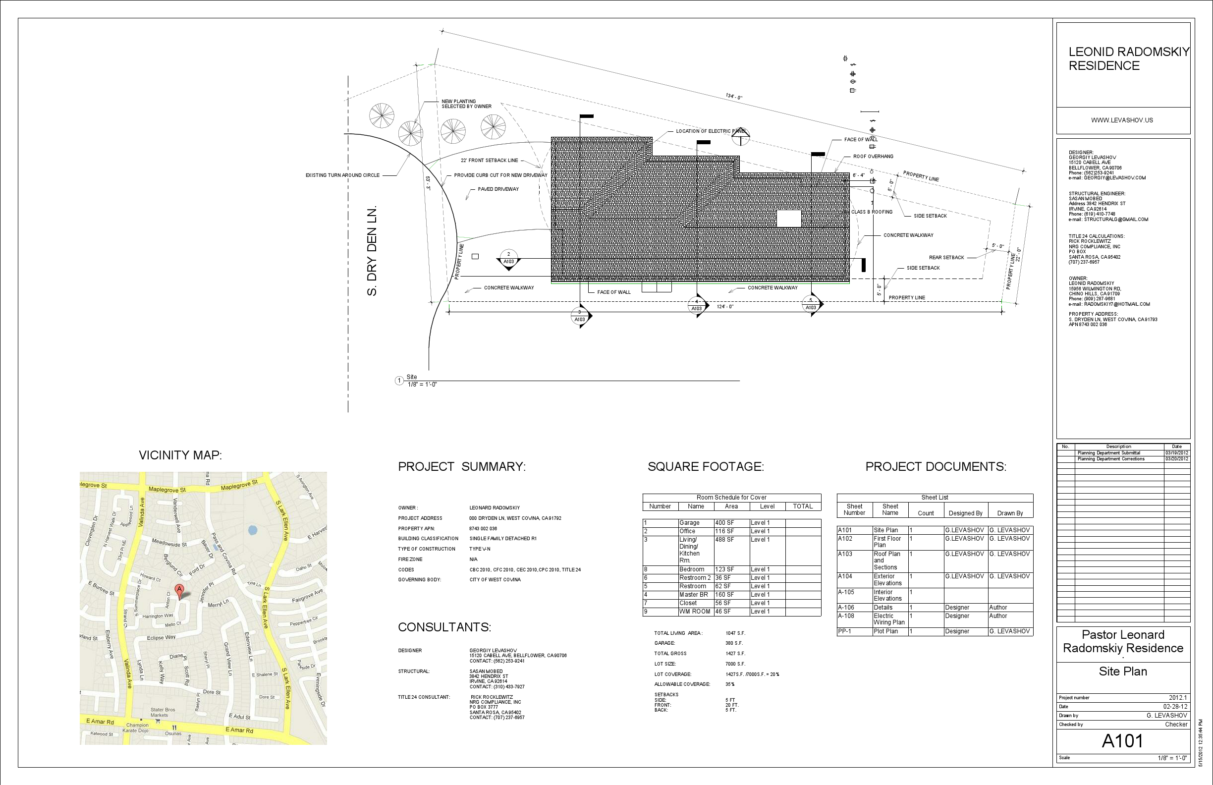 Sheet - A101 - Site Plan.pdf