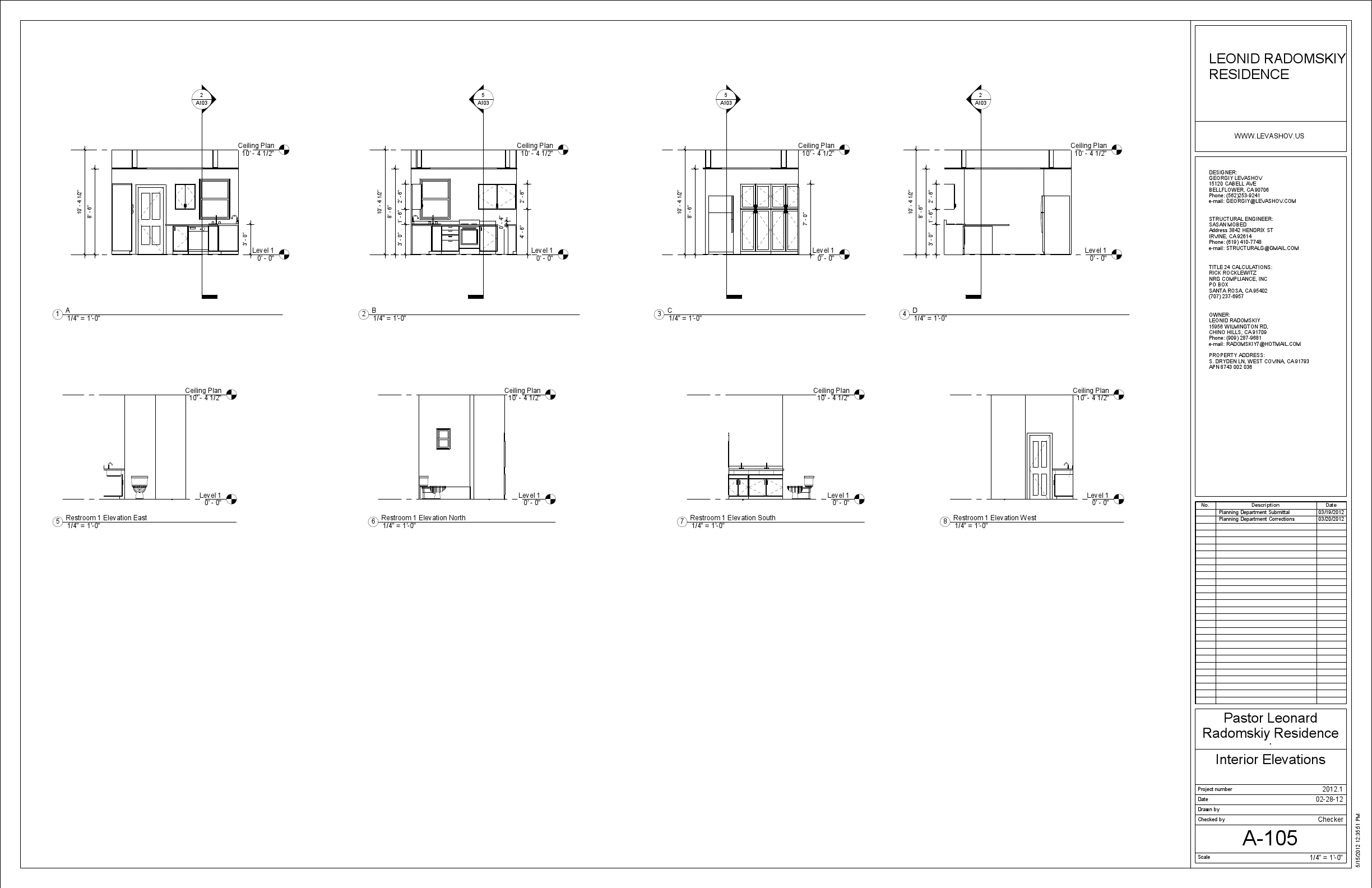 Sheet - A-105 - Interior Elevations.pdf