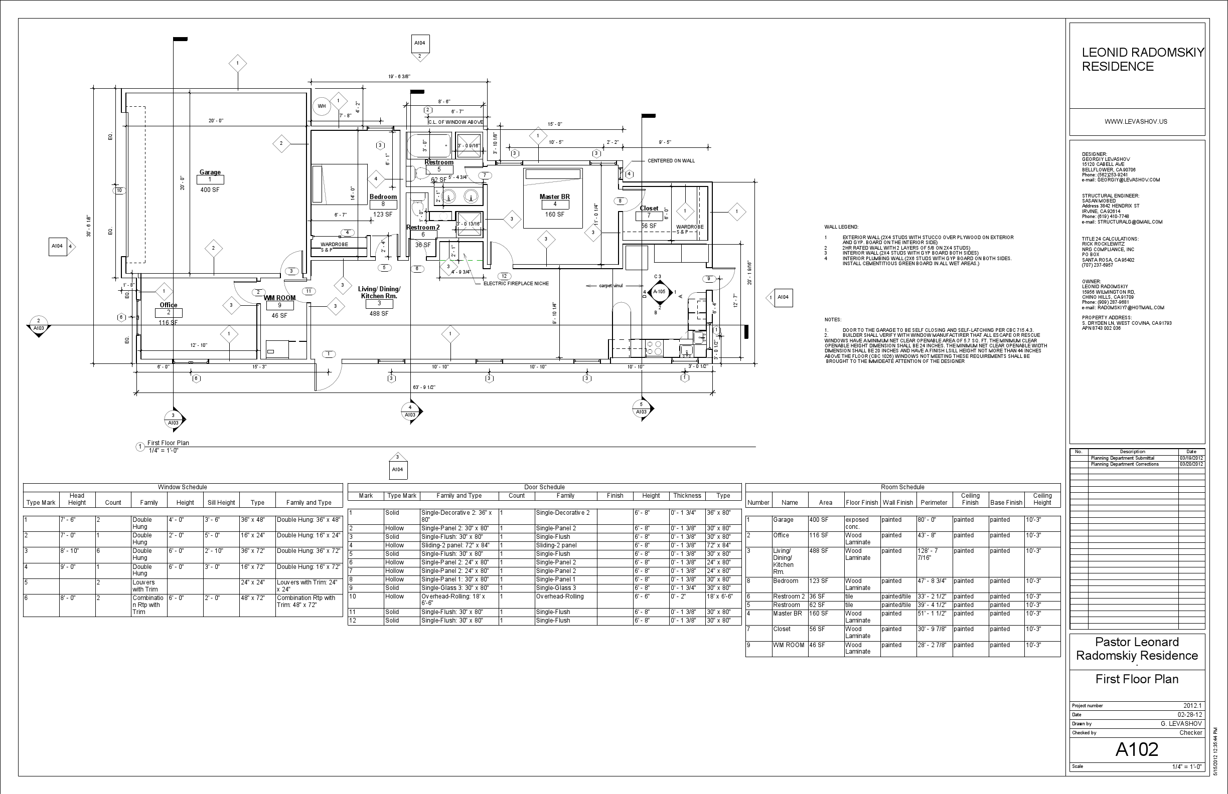 Sheet - A102 - First Floor Plan.pdf