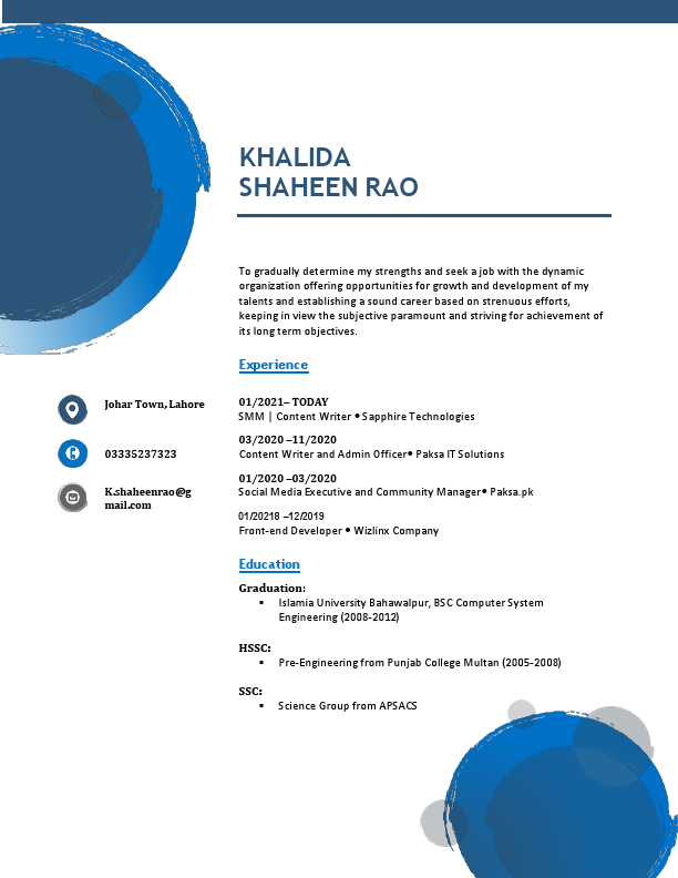 Content Writer Cv.pdf