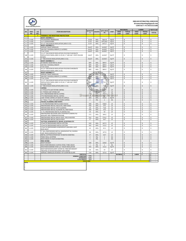 DREAM ESTIMATING-ROOFING SAMPLE.pdf