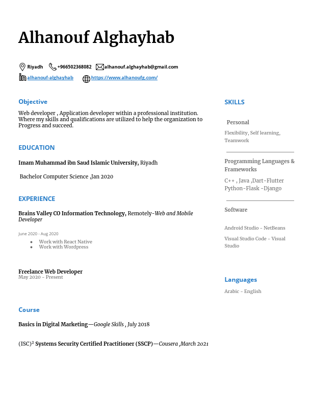 Alhanouf Alghayhab  Resume.pdf
