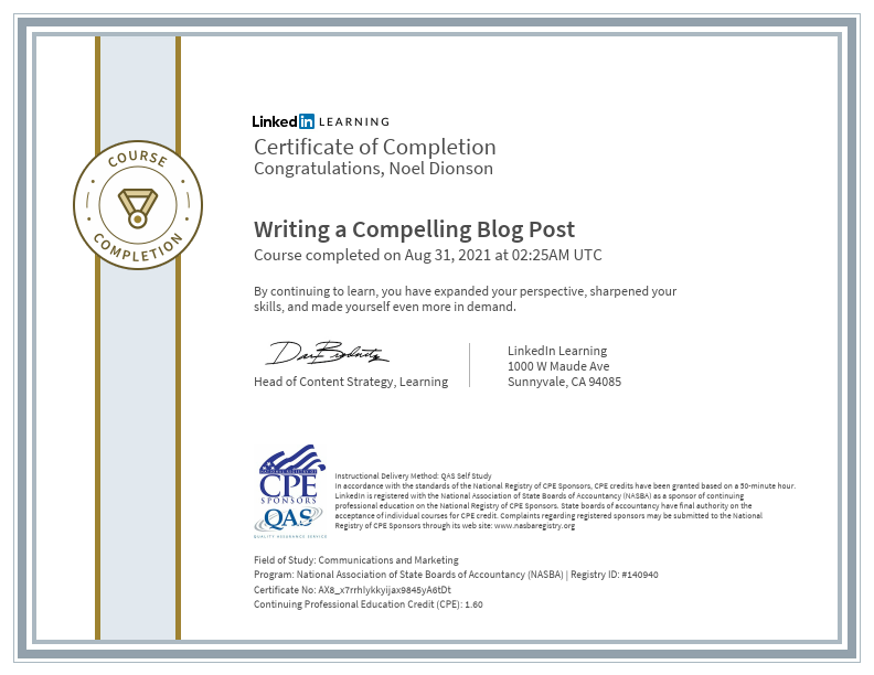 CertificateOfCompletion_Writing a Compelling Blog Post(1).pdf