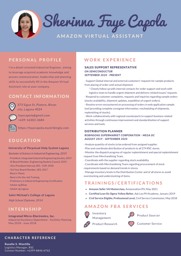 Sherinna Faye Capola - CV.pdf