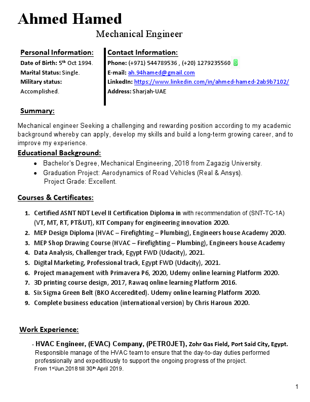 Ahmed Hamed CV ME.pdf