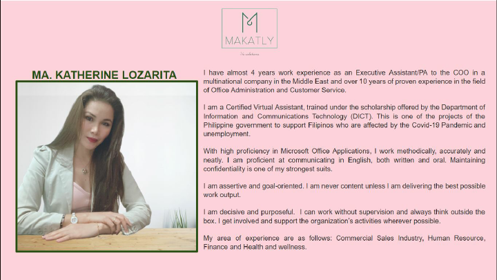 My Portfolio and Links to my Social Media - MA KATHERINE LOZARITA.pdf