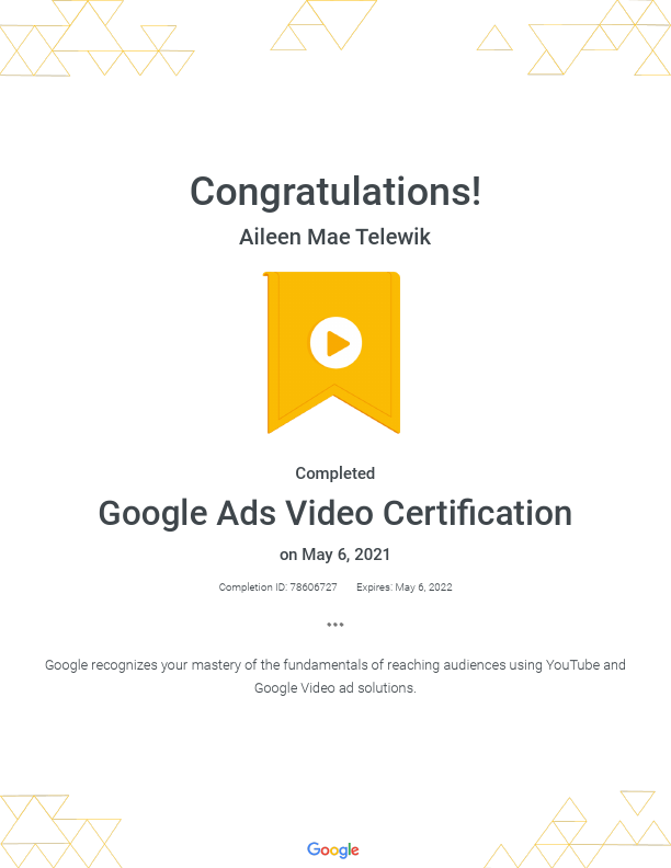 Google Ads Video Certification _ Google.pdf