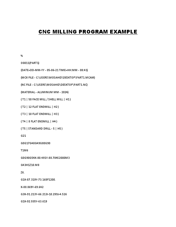 CNC MILLING PROGRAM EXAMPLE.pdf