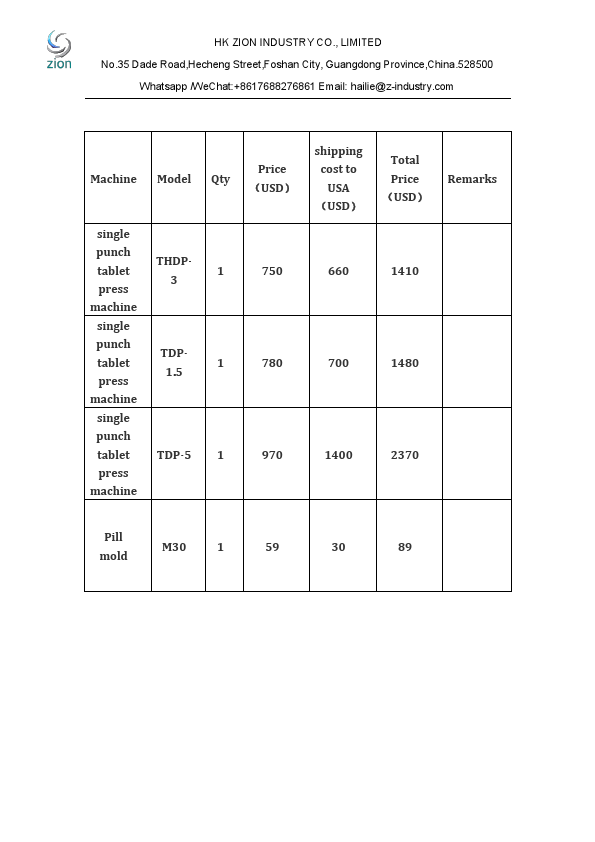 THDP-3 TDP5 TDP-1.5 TABLET PRESS.pdf