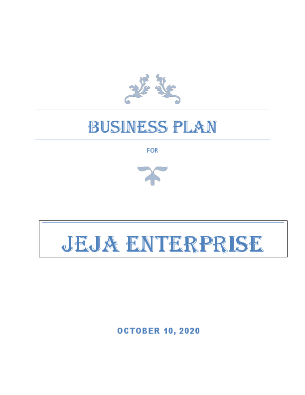 FISH PROCESSING BUSINESS PLAN FOR JEJA ENTERPRISE.pdf