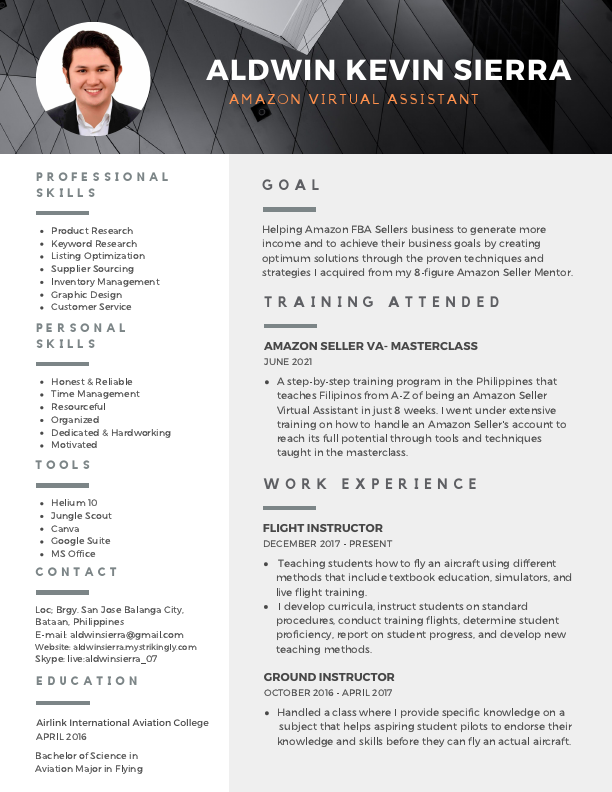 Aldwin Sierra Resume Amazon VA Latest.pdf