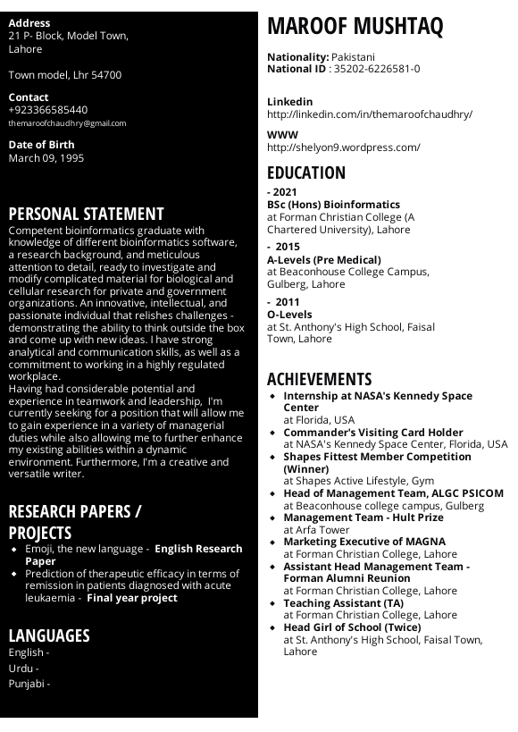 Maroof Mushtaq - Resume.pdf