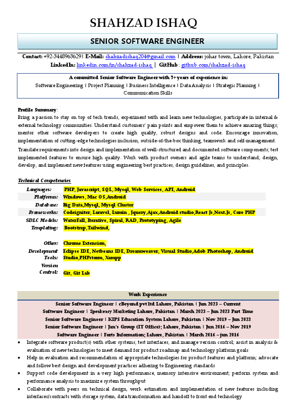 Shahzad Ishaq Latest CV.pdf