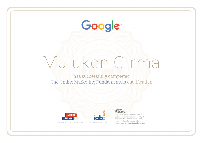 The Digital Garage Certification.pdf