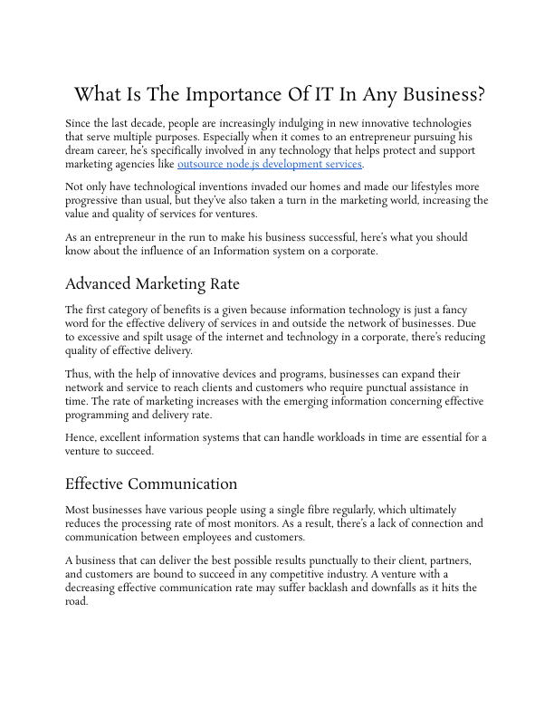 outsource node.js development services (apiumhub) -  What Is The Importance Of IT In Any Business_ .docx.pdf