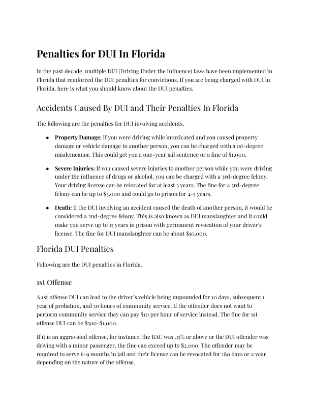 Penalties for DUI In Florida.pdf