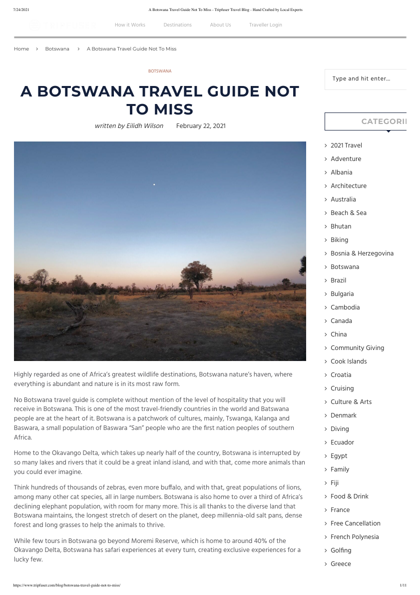 A Botswana Travel Guide Not To Miss - Tripfuser Travel Blog - Hand Crafted by Local Experts.pdf