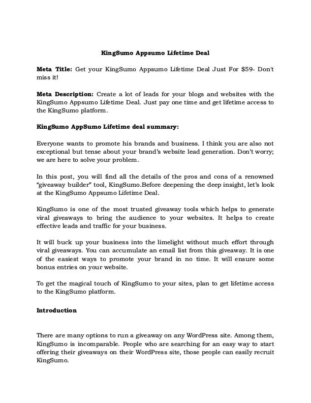 KingSumo Appsumo Lifetime Deal.pdf