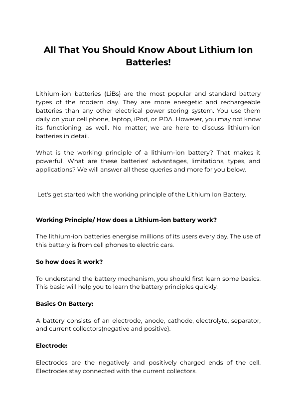 All That You Should Know About Lithium Ion Batteries.pdf