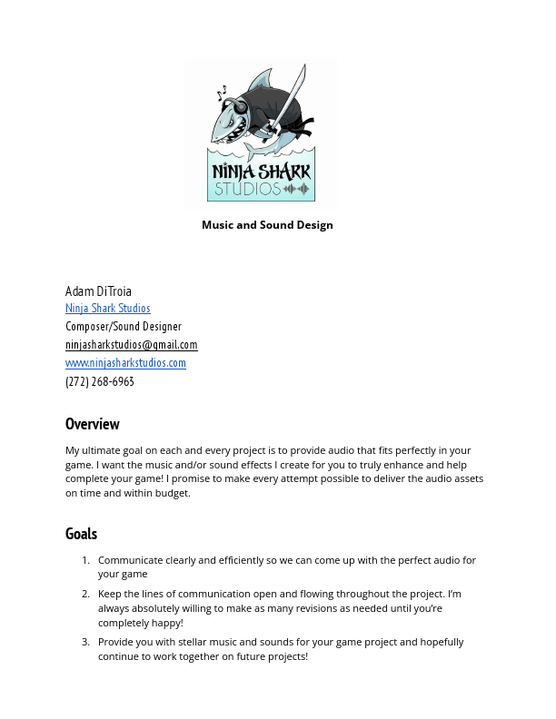 Ninja Shark Studios_One Sheet to Game Companies.pdf
