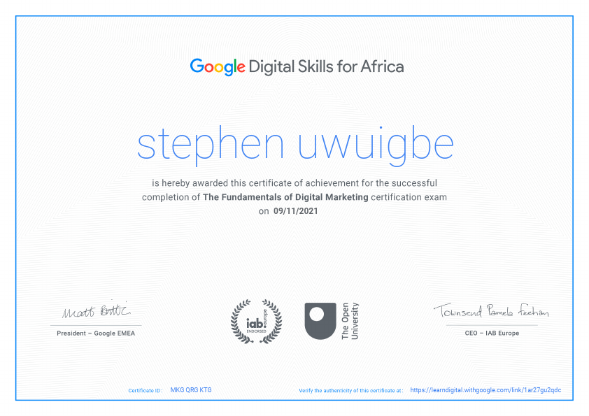 Google digital marketing skills Certificate.pdf