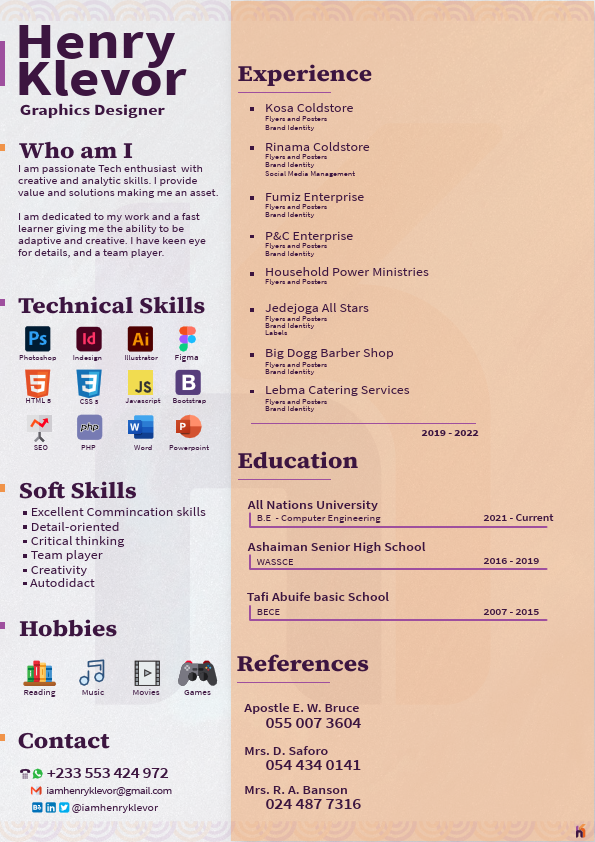 HENRY KLEVOR - CV.pdf