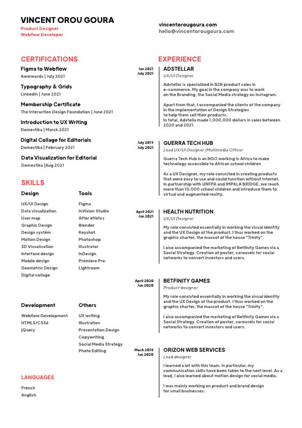 Resume Vincent Orou Goura.pdf