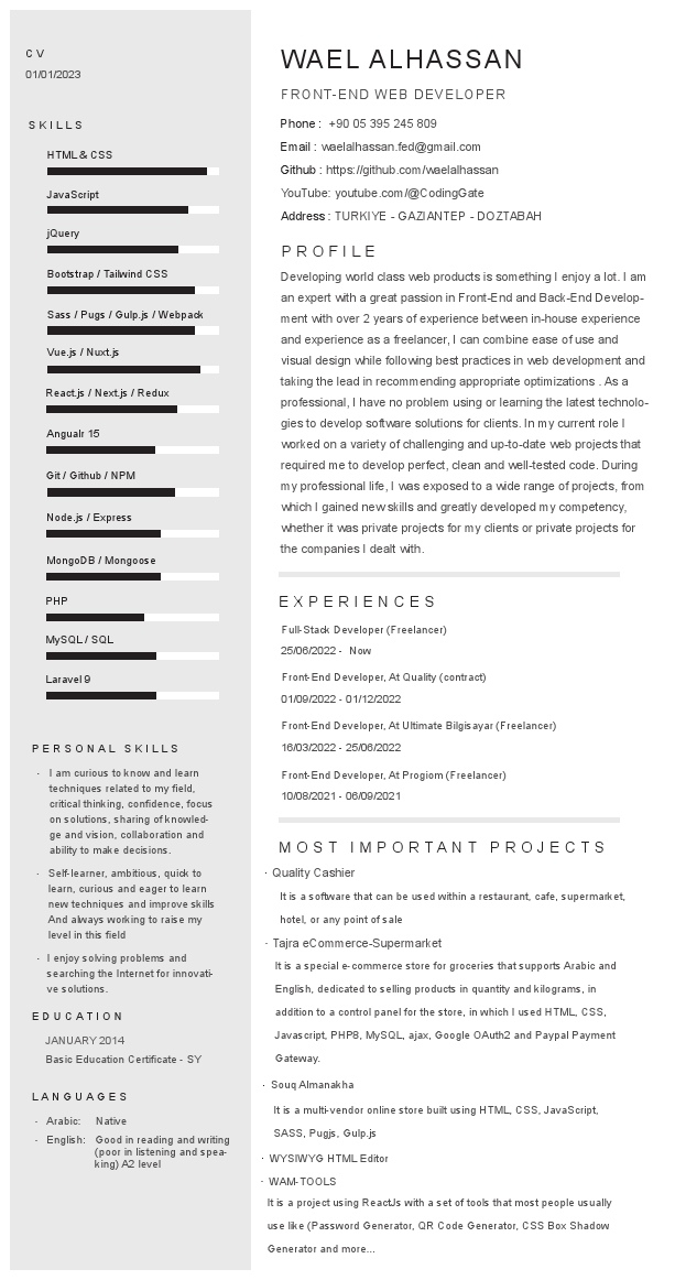 Wael Alhassan-Front-End Developer .pdf