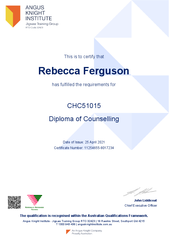 certificate completed diploma of counseling.pdf
