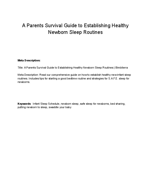 A Parents Survival Guide to Establishing Healthy Newborn Sleep Routines.docx.pdf