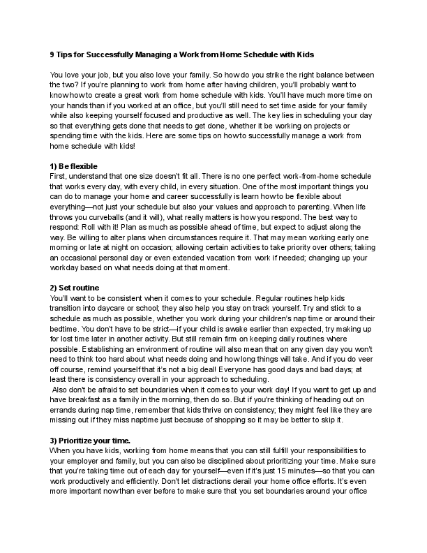 9 Tips for Successfully Managing a Work from Home Schedule with Kids (2).pdf