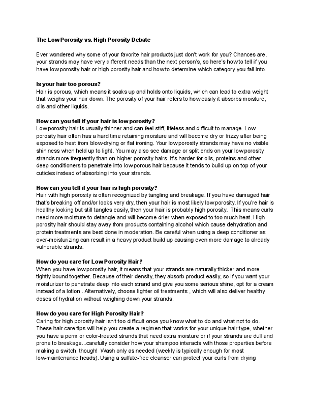 The Low Porosity vs. High Porosity Debate.pdf