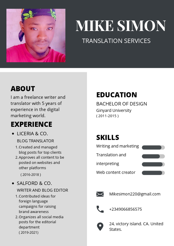 Gray And Black Minimalist Digital Marketer Resume.pdf