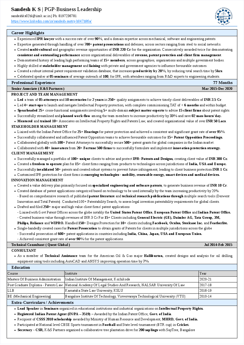 Sandesh Sastry_IIM Kozhikde.pdf