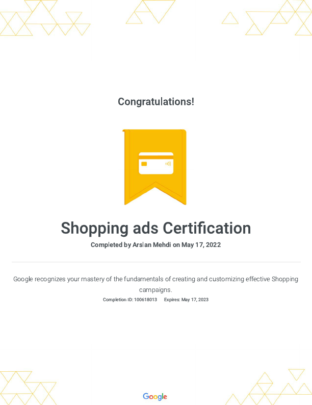 Shopping ads Certification _ Google.pdf
