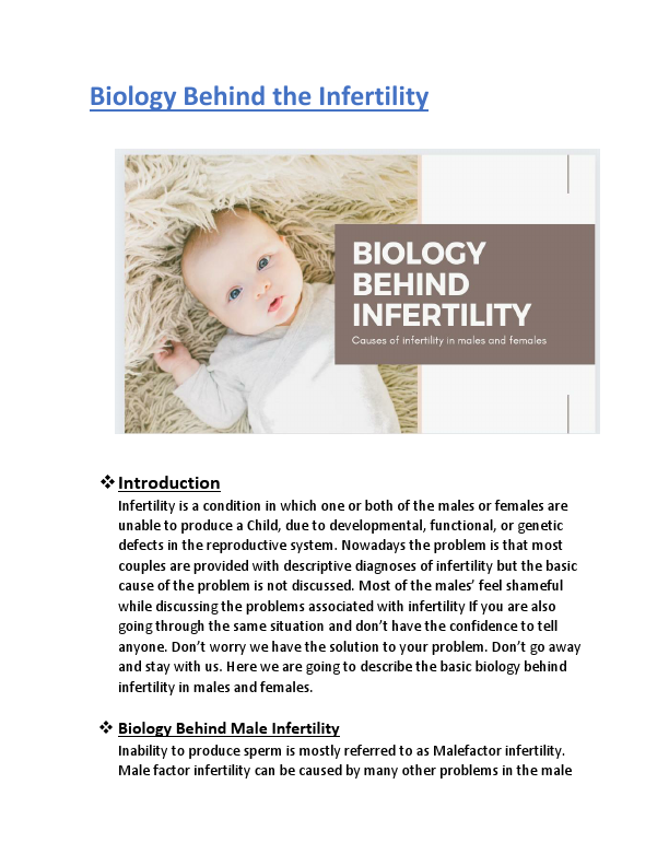 Biology, behind infertility 2.pdf