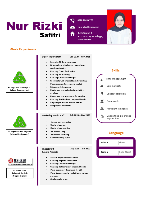 CV - Nur Rizki Safitri.pdf