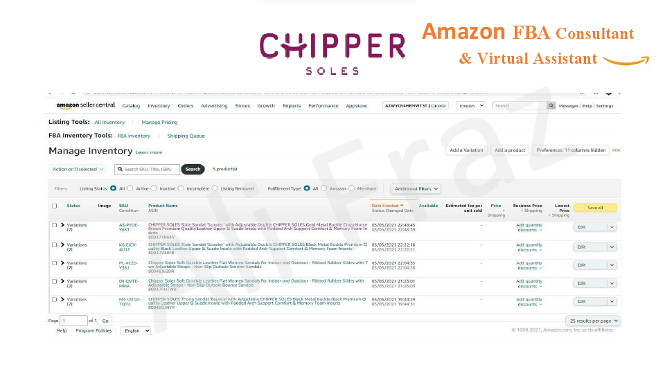 Chipper Soles Live Account Amazon.com.pdf
