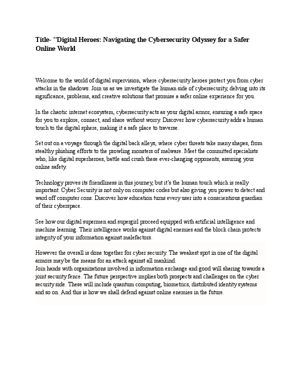 Title- _Digital Heroes_ Navigating the Cybersecurity Odyssey for a Safer Online World (1).pdf