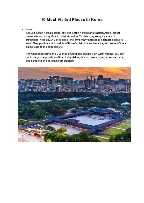 10 Most Visited Places in Korea.pdf
