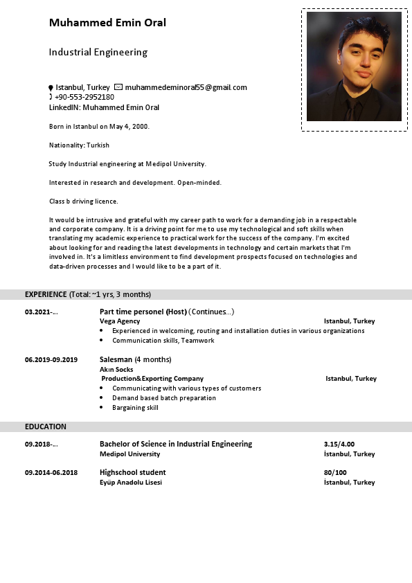 CV-Muhammed Emin Oral.pdf