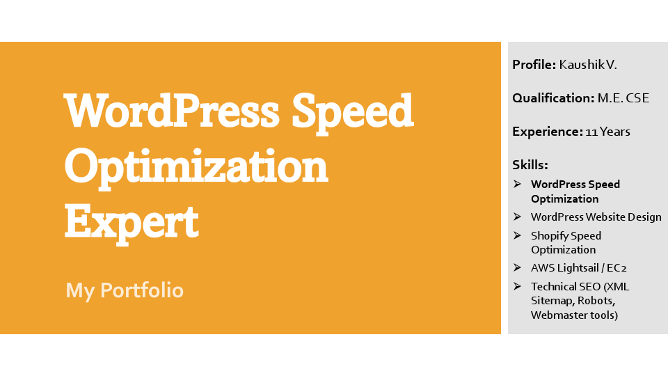 WordPress Speed Optimization Expert - My Portfolio.pdf