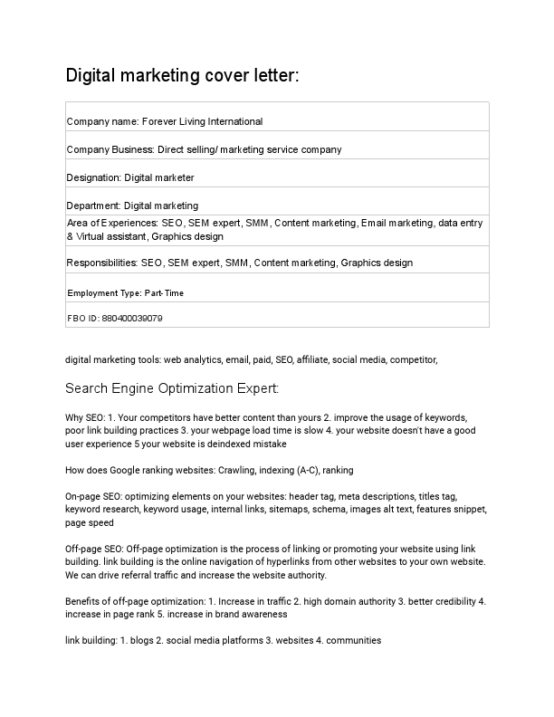 Welcome to Digital marketing cover letter_ of Forever living international (1).pdf