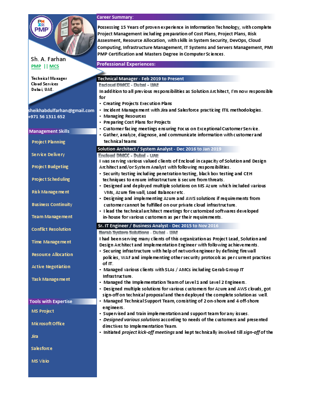 PMP - MCS - Farhan - Resume - 032022.pdf