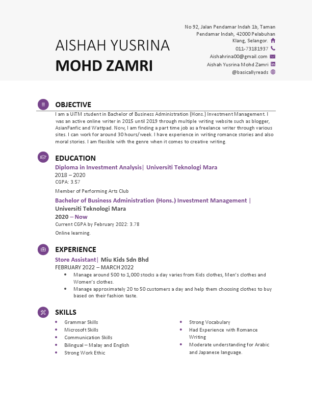 RESUME - AISHAH YUSRINA BINTI MOHD ZAMRI.pdf