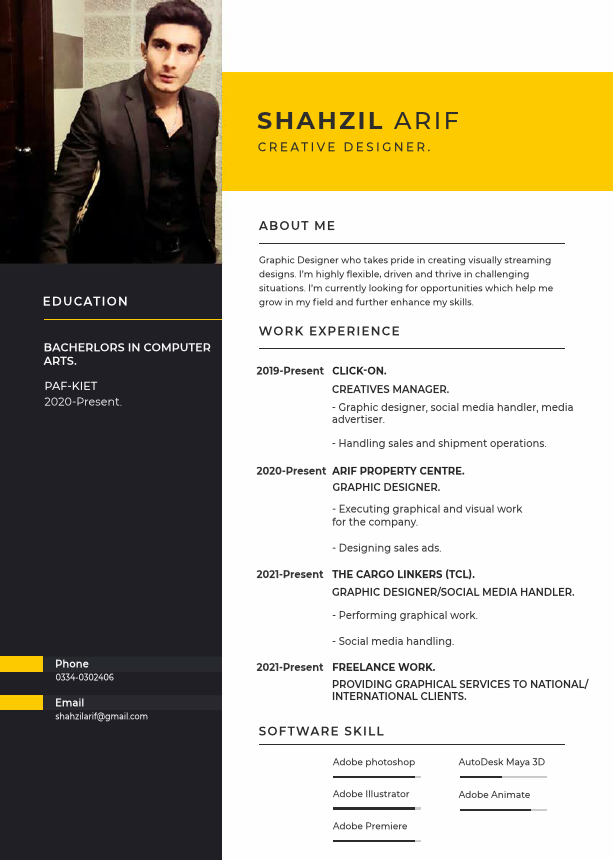 Shahzil Arif, CV..pdf