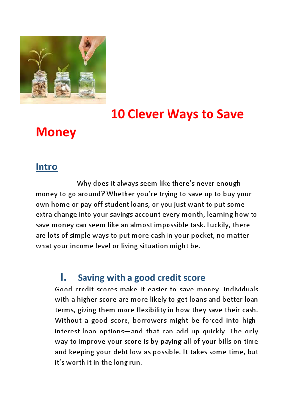10 Clever Ways to Save Money.pdf