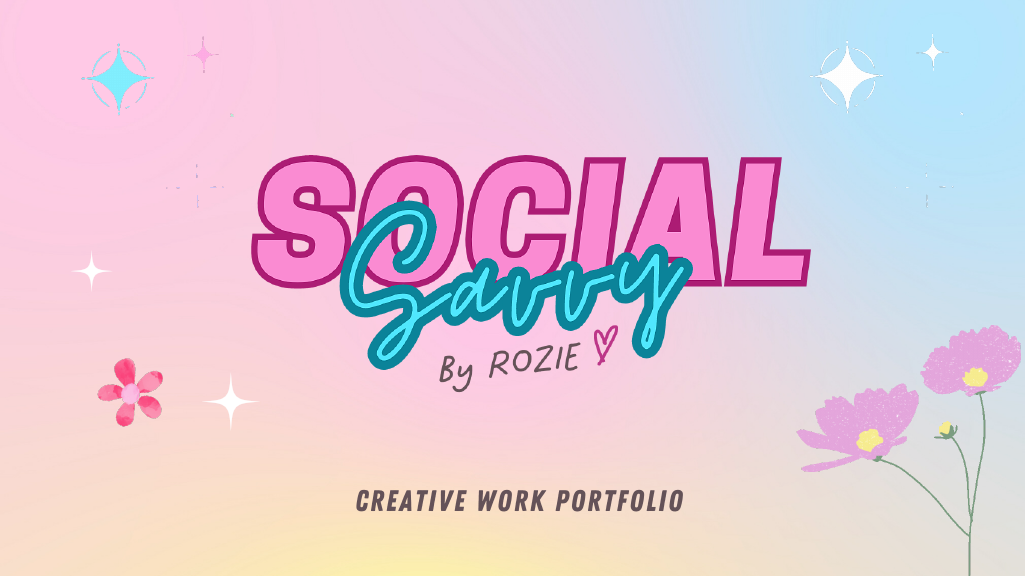 PORTFOLIO - SocialSavvy by Rozie.pdf